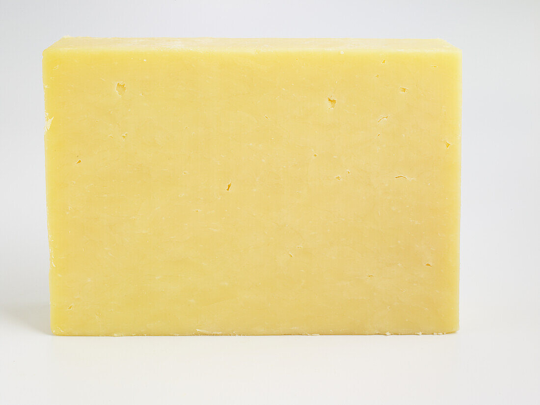 Block of New Zealand cheddar cow's milk cheese