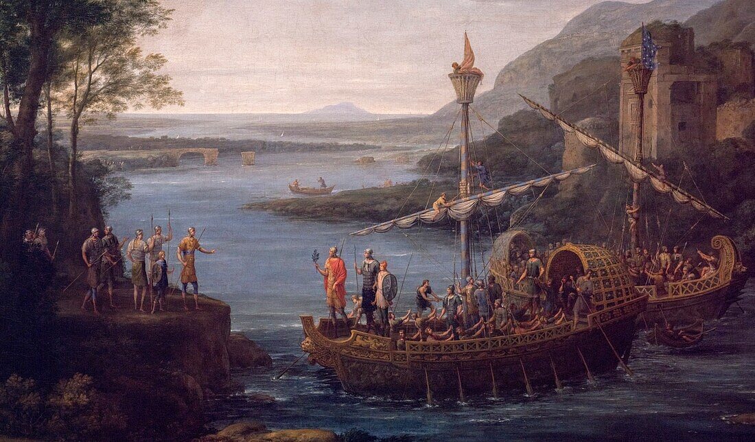 Arrival of Aeneas at Pallanteum