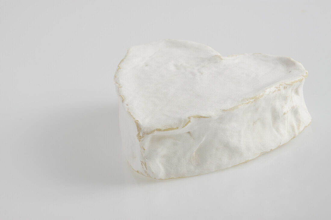 Heart-shaped coeur de Neufchatel AOC cow's milk cheese