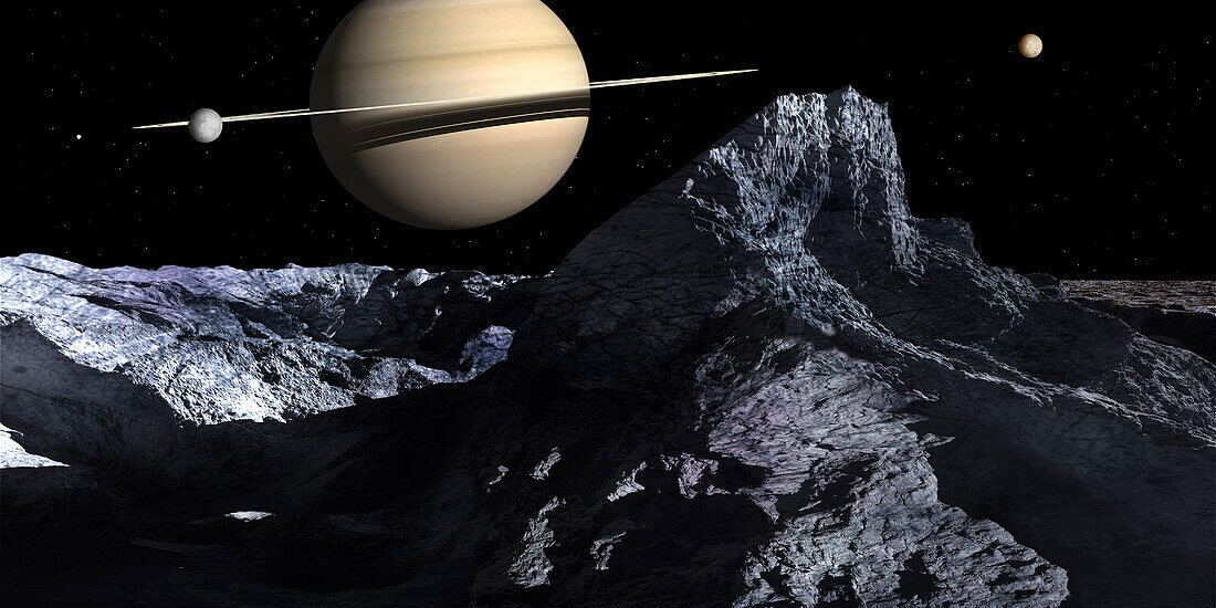 Exoplanet Upsilon Andromeda e, illustration