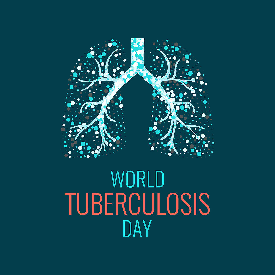 Tuberculosis, conceptual illustration