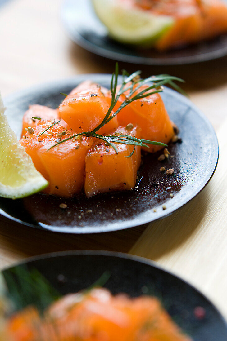 Lachs-Ceviche