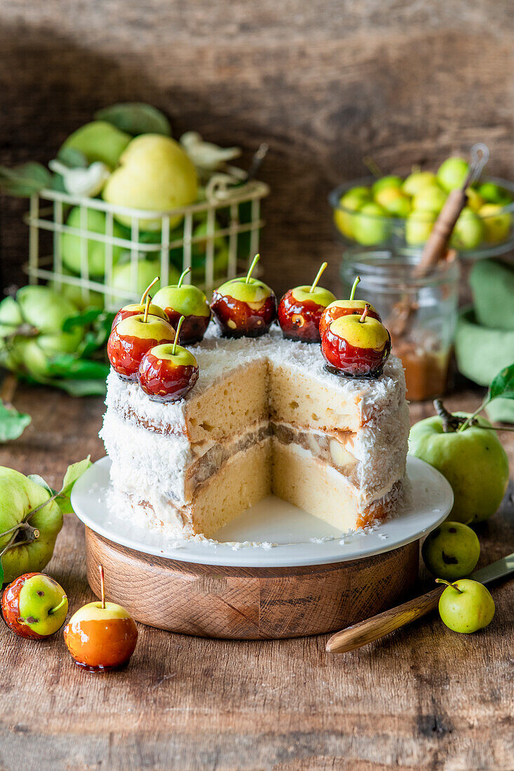 Festlicher Apfelkuchen