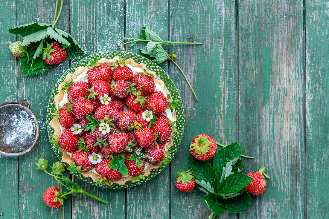 Erdbeertorte mit Mascarpone