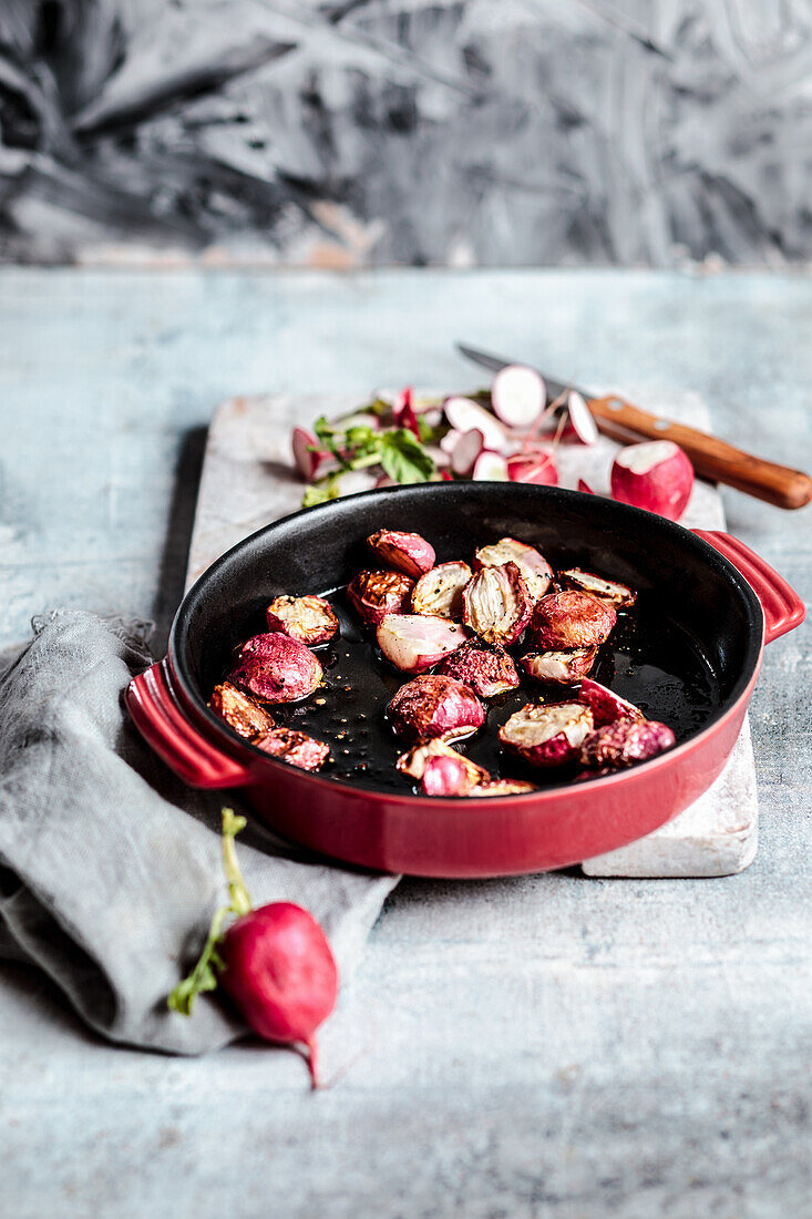 Sauteed Radishes