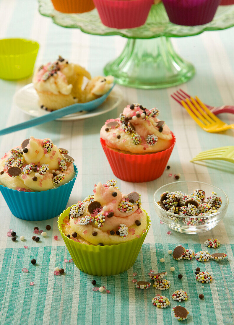 Funfetti-Cupcakes