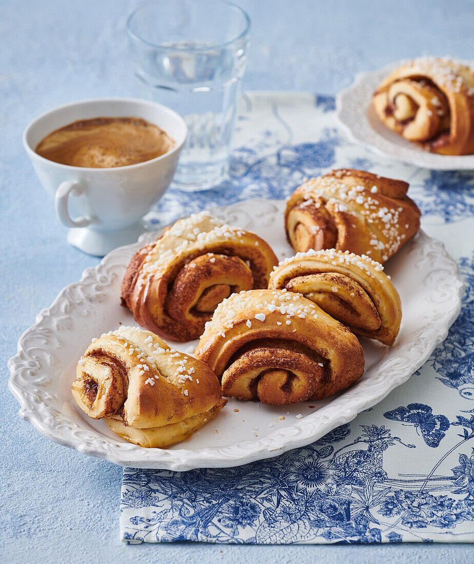 Finnish Korvapuusti (Cinnamon rolls)