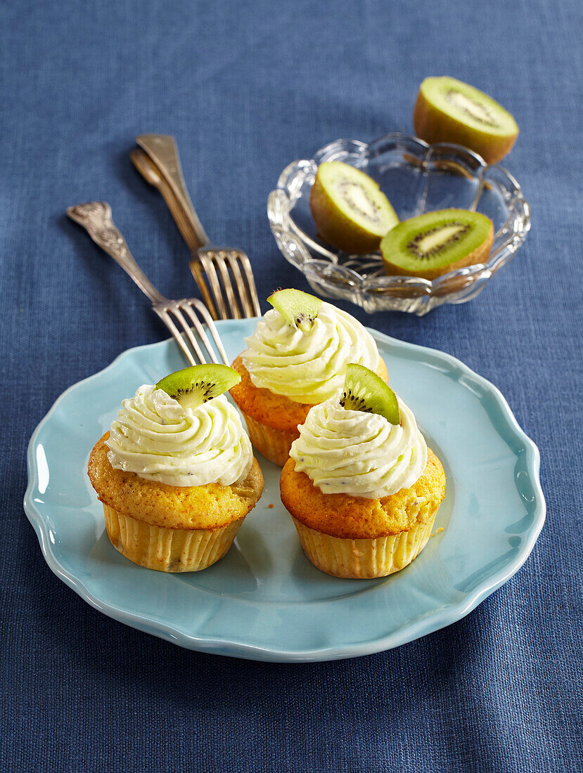 Kiwi-Muffins