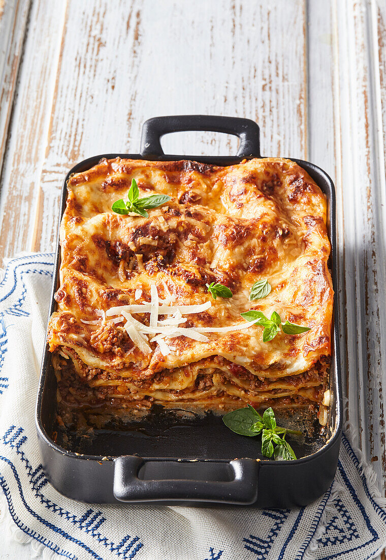 Lasagne with minced meat