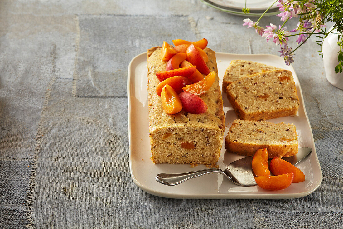 Sweet apricot bread