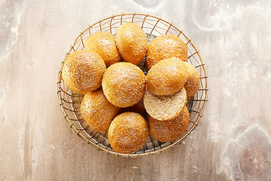 Brioche burger buns