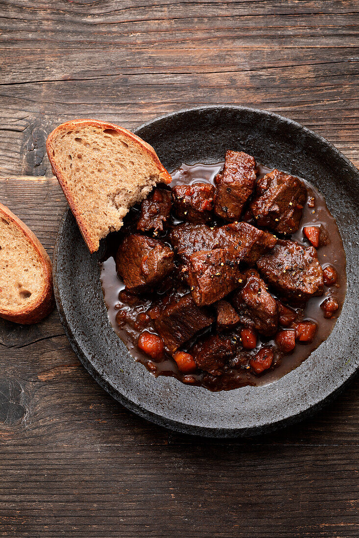 Boar goulash