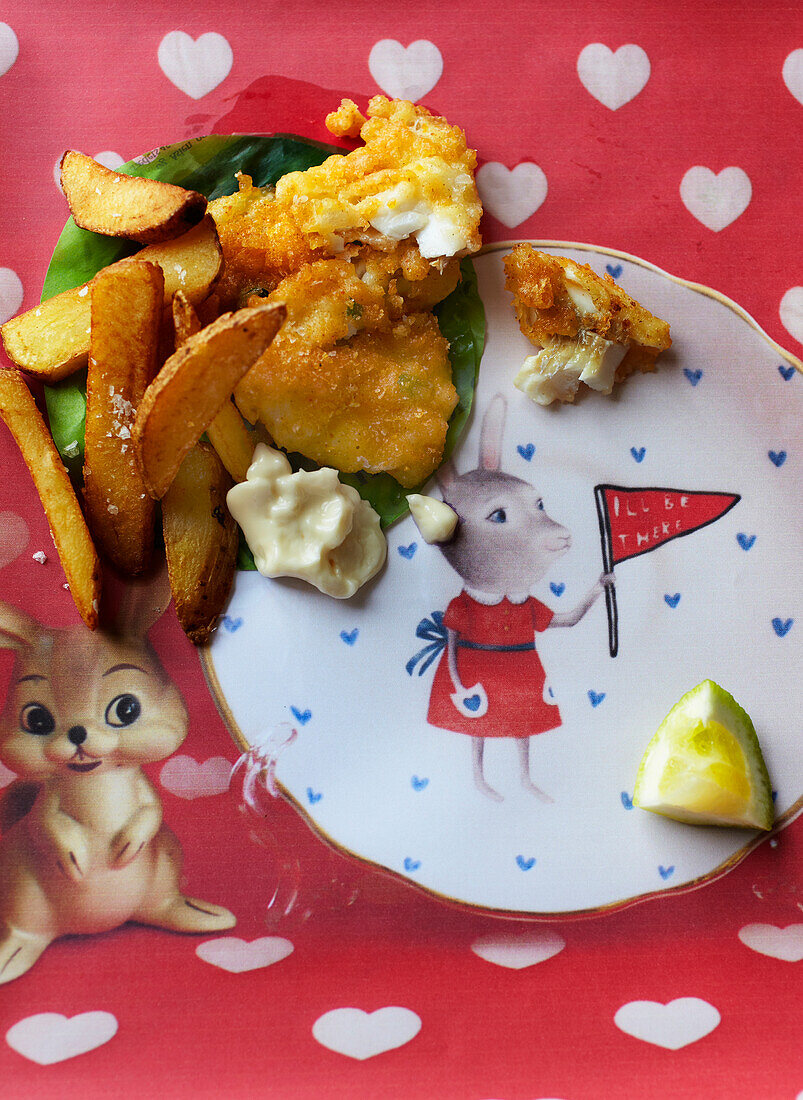 Fish and Chips für Kinder