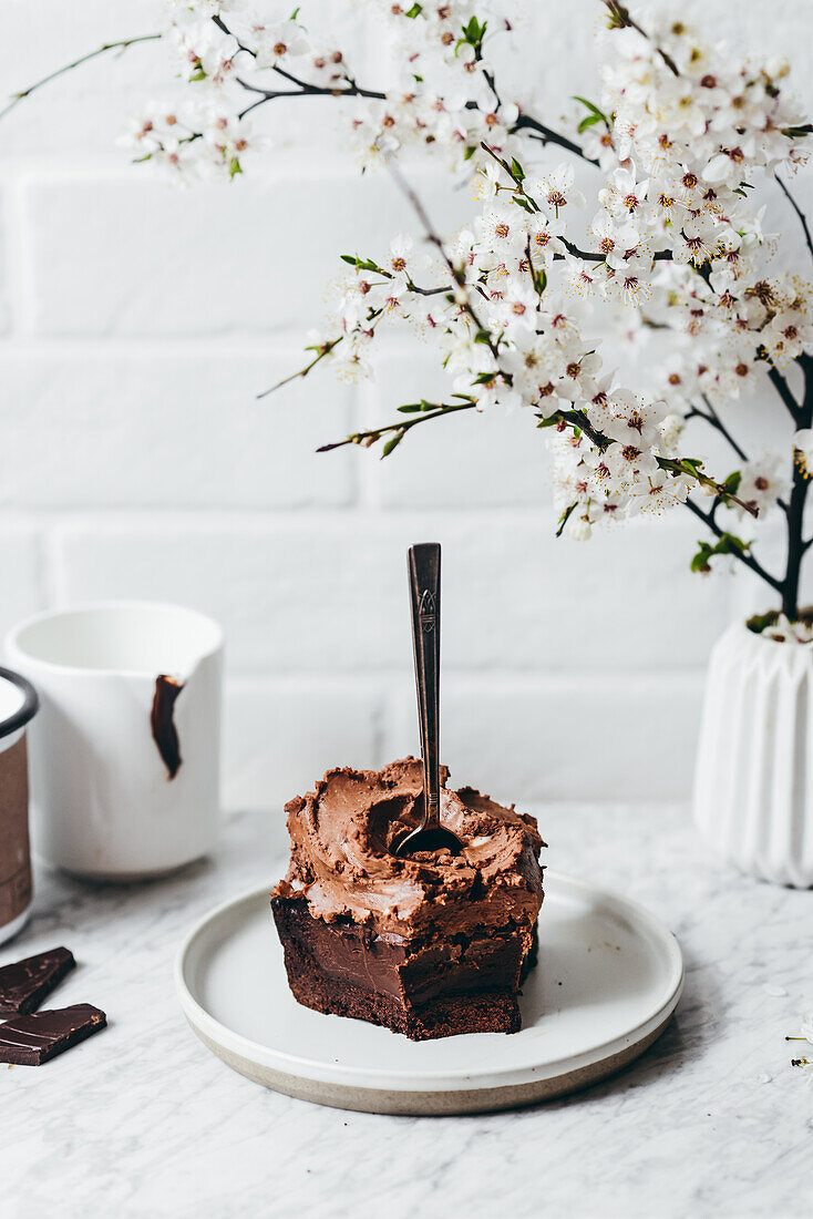 Chocolate cream cake