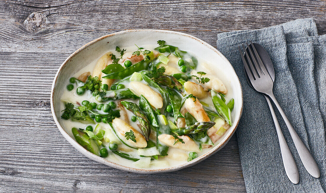 Vegetable potato ragout