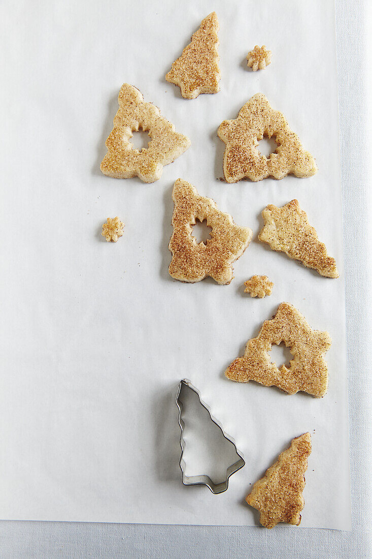 Jewish tree-shaped biscuits