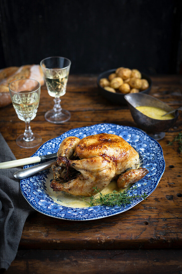 Roast chicken