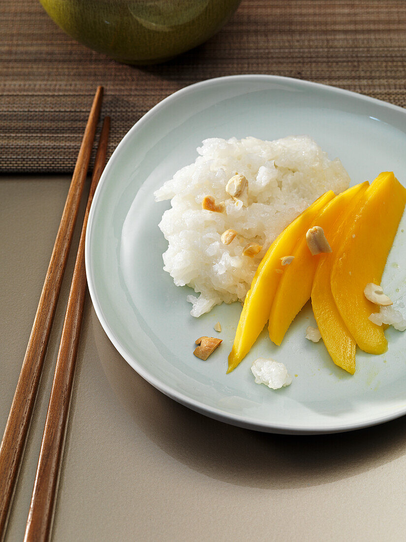 Reis mit Mango (Asien)
