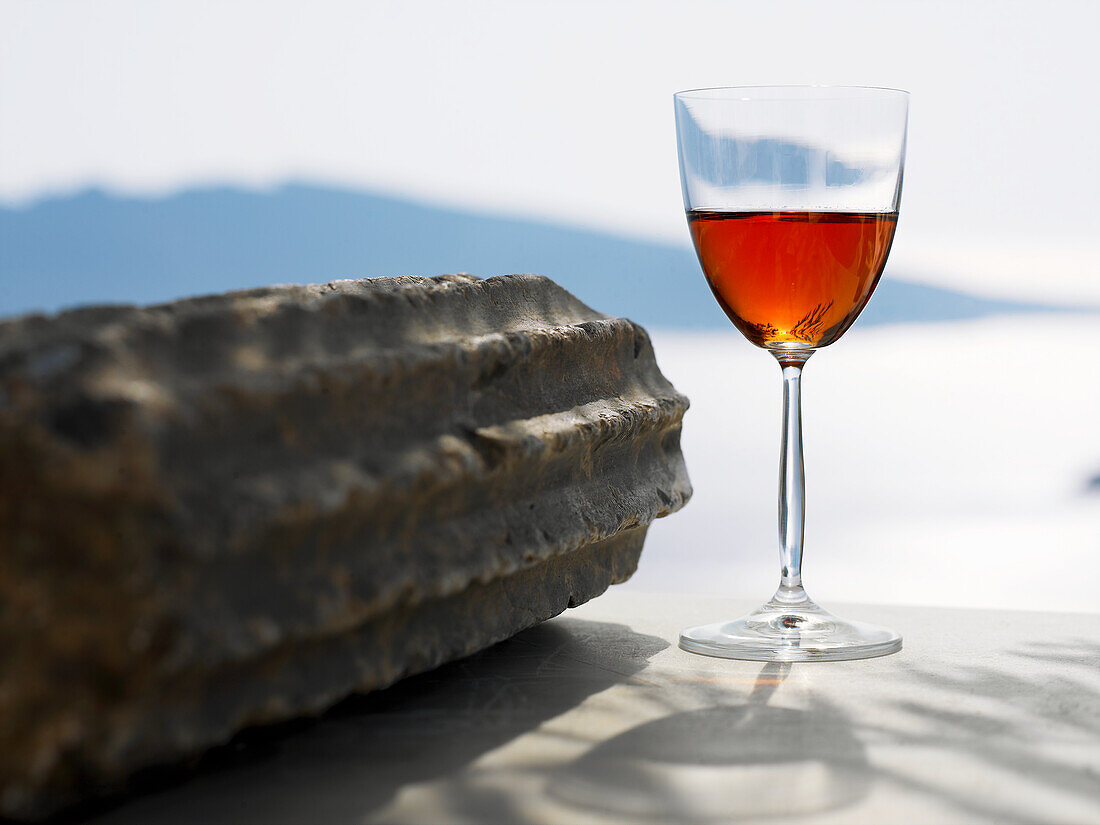 Glass of Vin Santo
