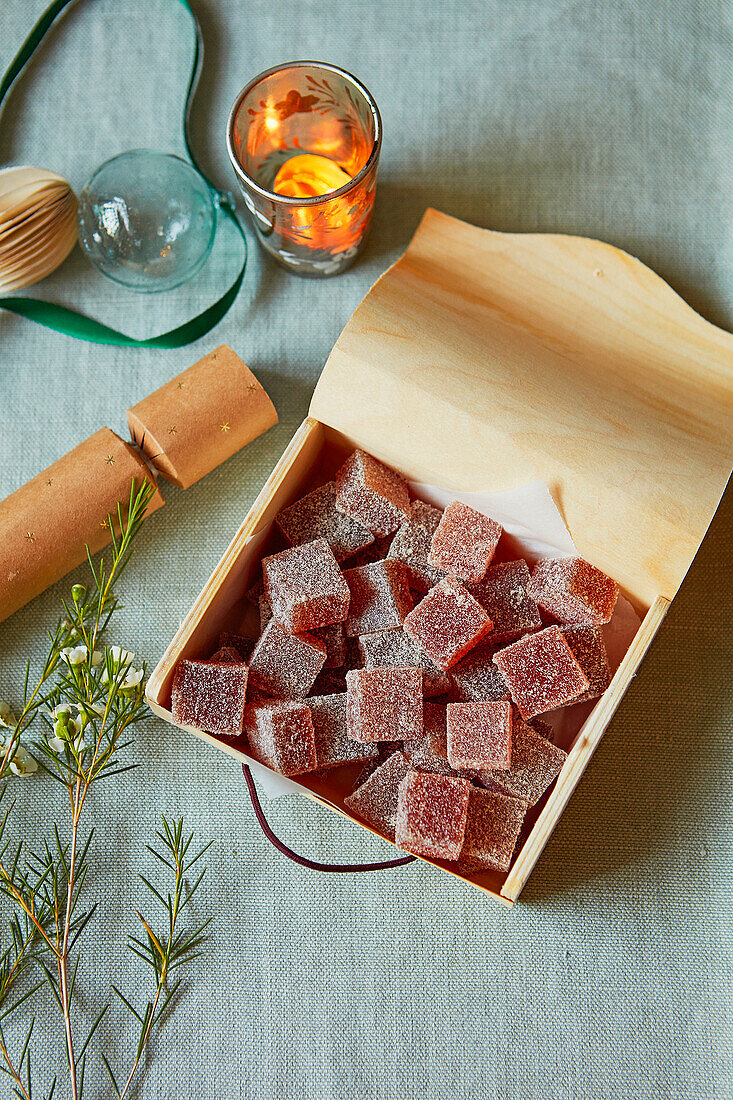 Mulled pear sweets
