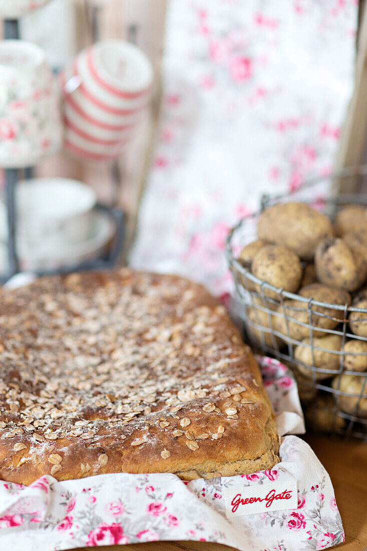 Homemade potato bread