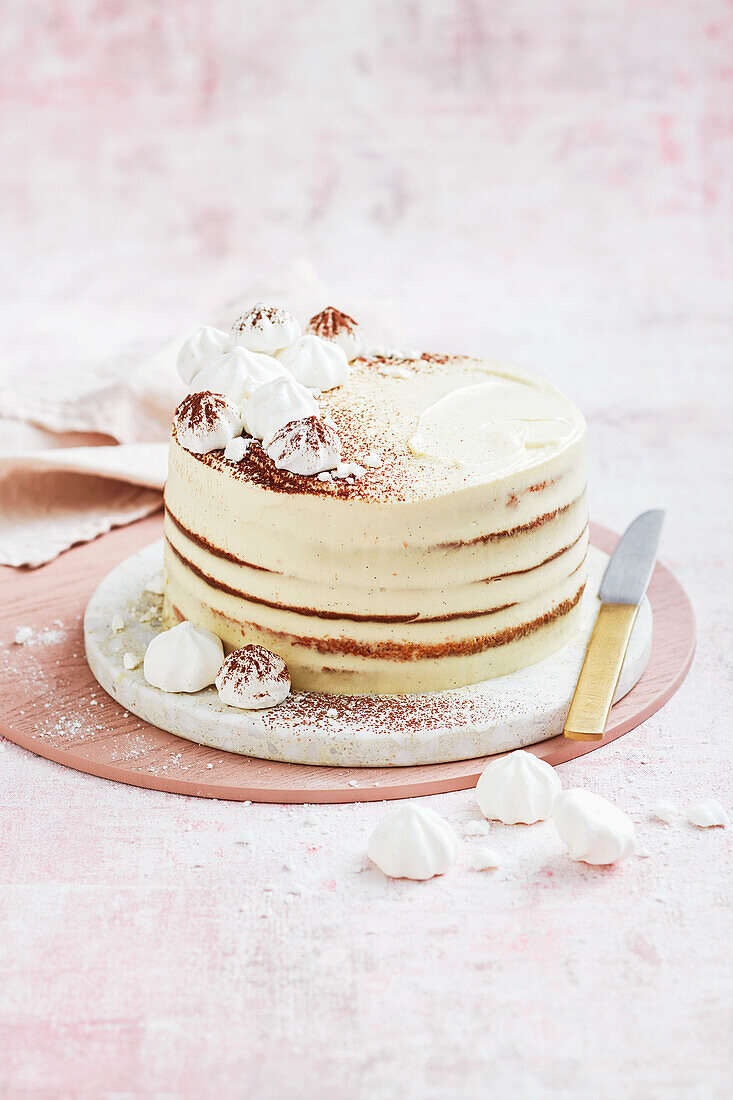 Tiramisu layer cake