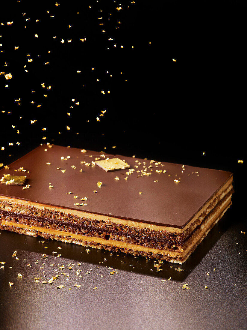 Opera (chocolate cake from France)