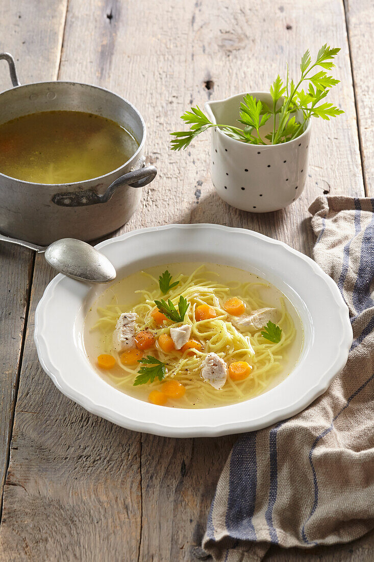 Chicken noodle soup