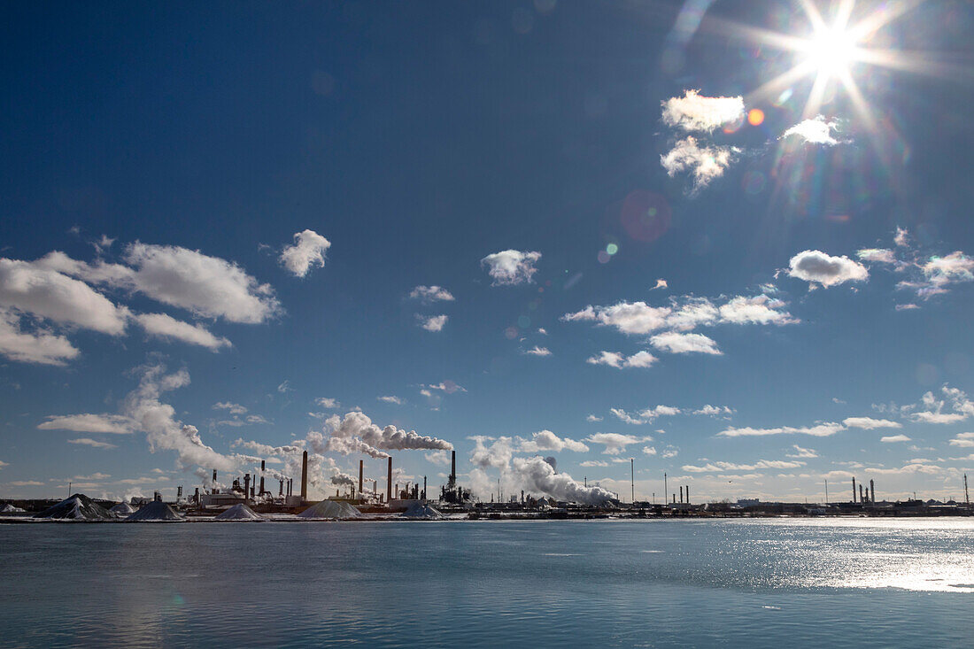 Oil refinery, Sarnia, Ontario, Canada