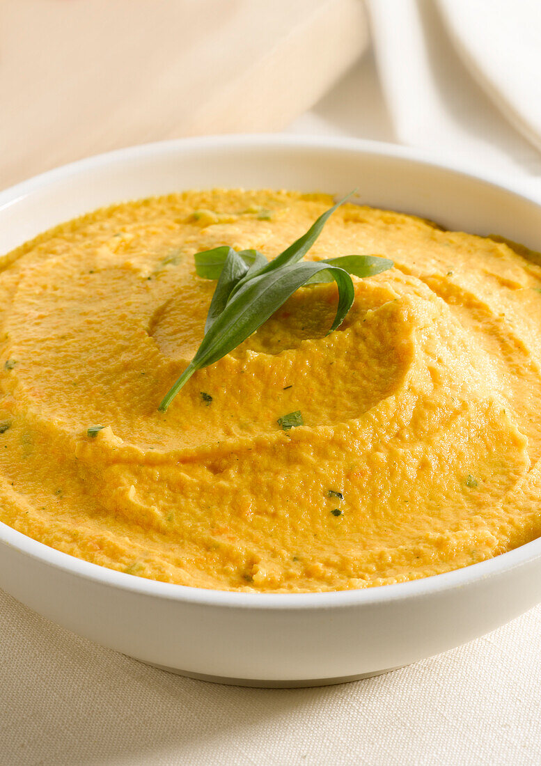 Carrot and parsnip puree