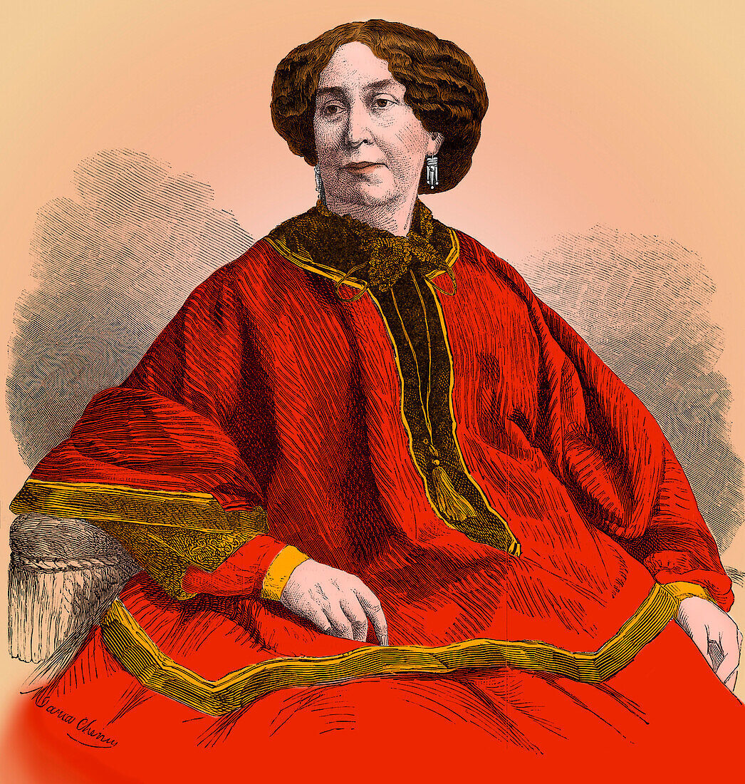 George Sand, French author and feminist