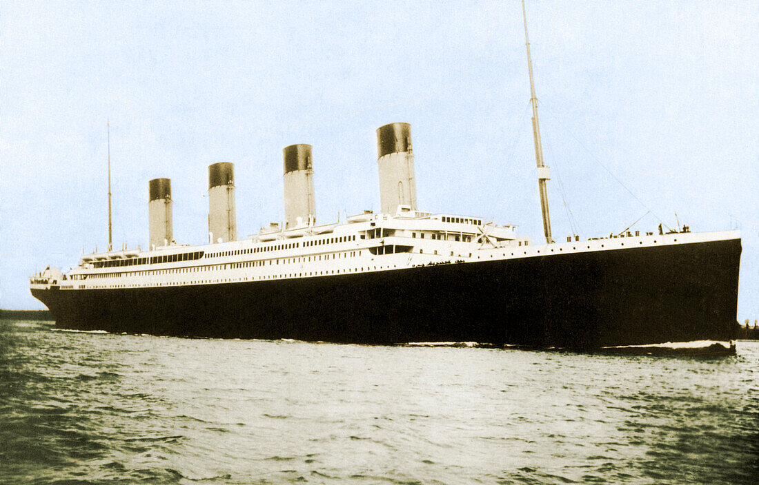 RMS Titanic, 1912