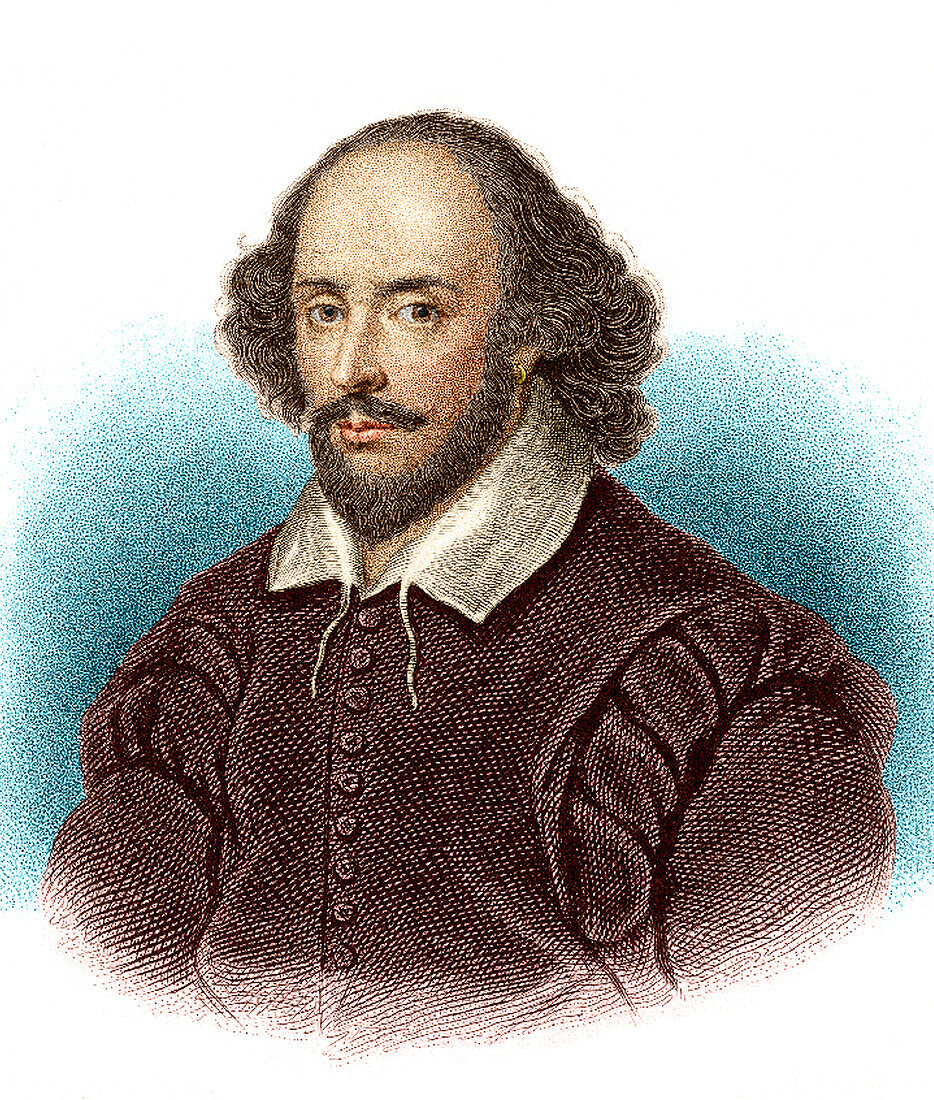 William Shakespeare, English playwright