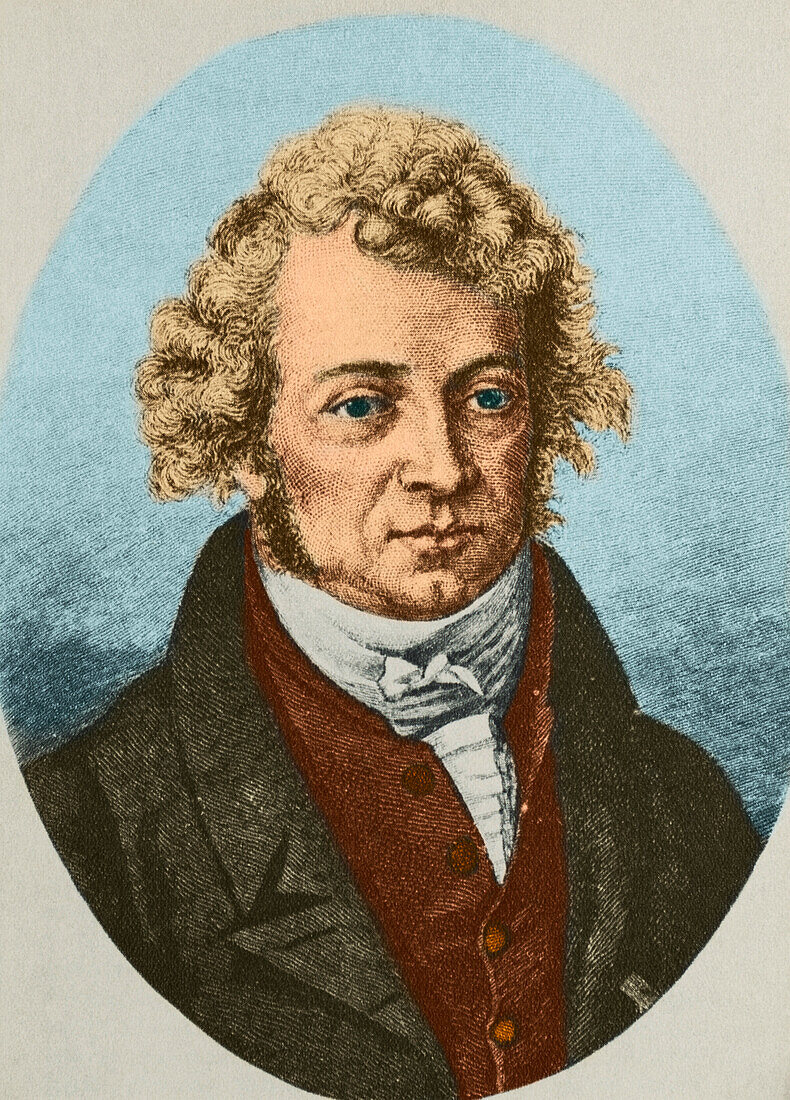 Andre Marie Ampere, French physicist