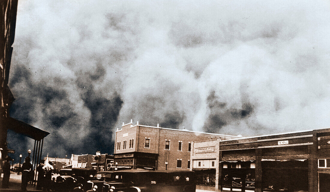 Dust storm, April, 1935