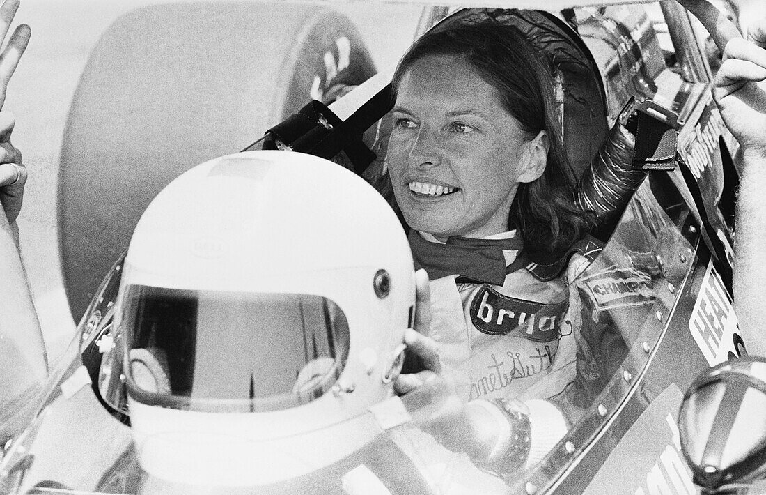 Janet Guthrie, American race car driver