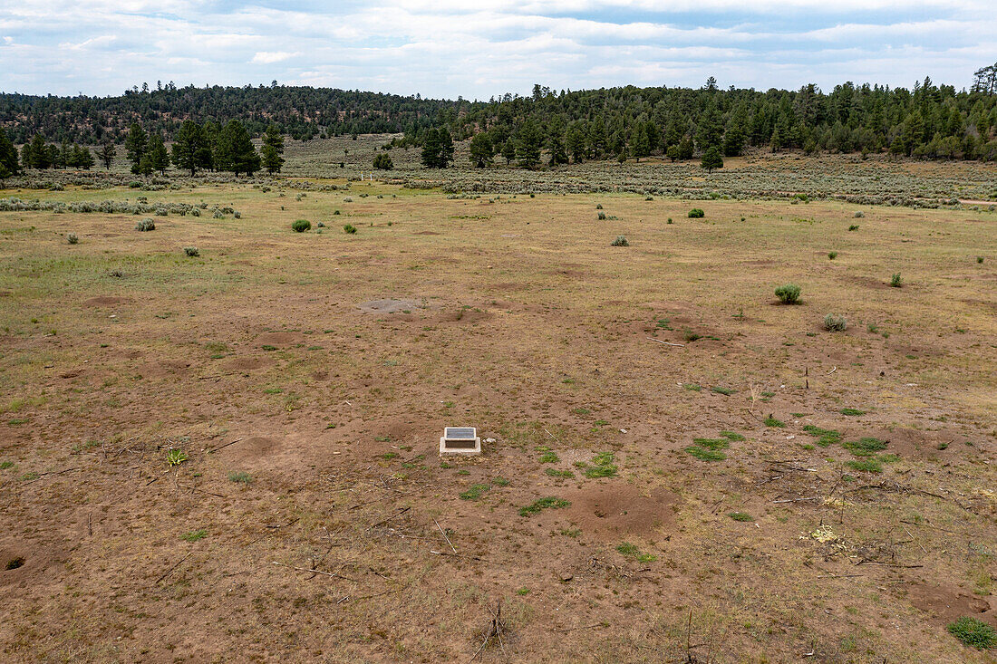 Site of Project Gasbuggy, a nuclear fracking experiment