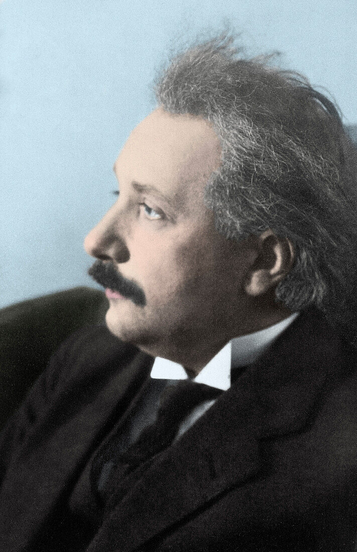 Albert Einstein, German-American physicist