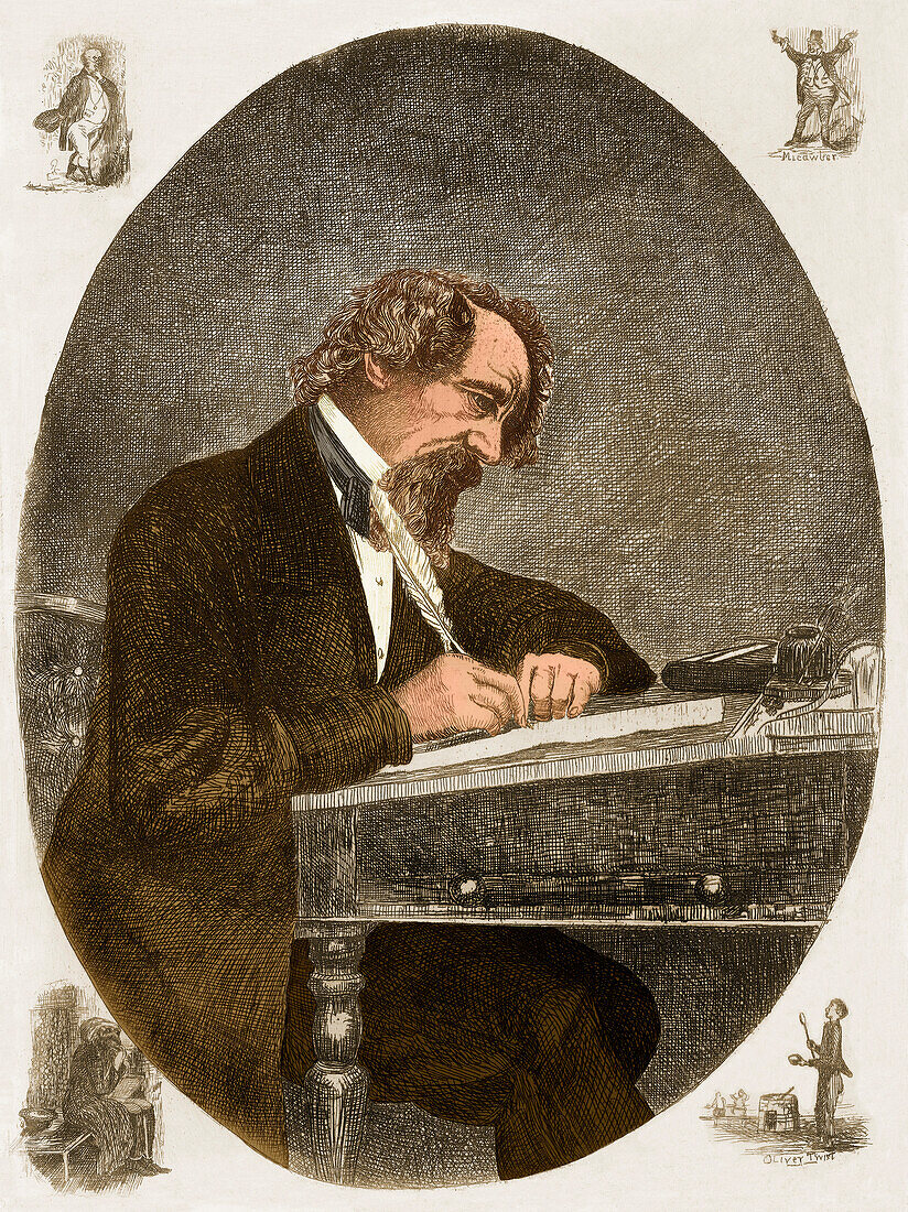 Charles Dickens, English author