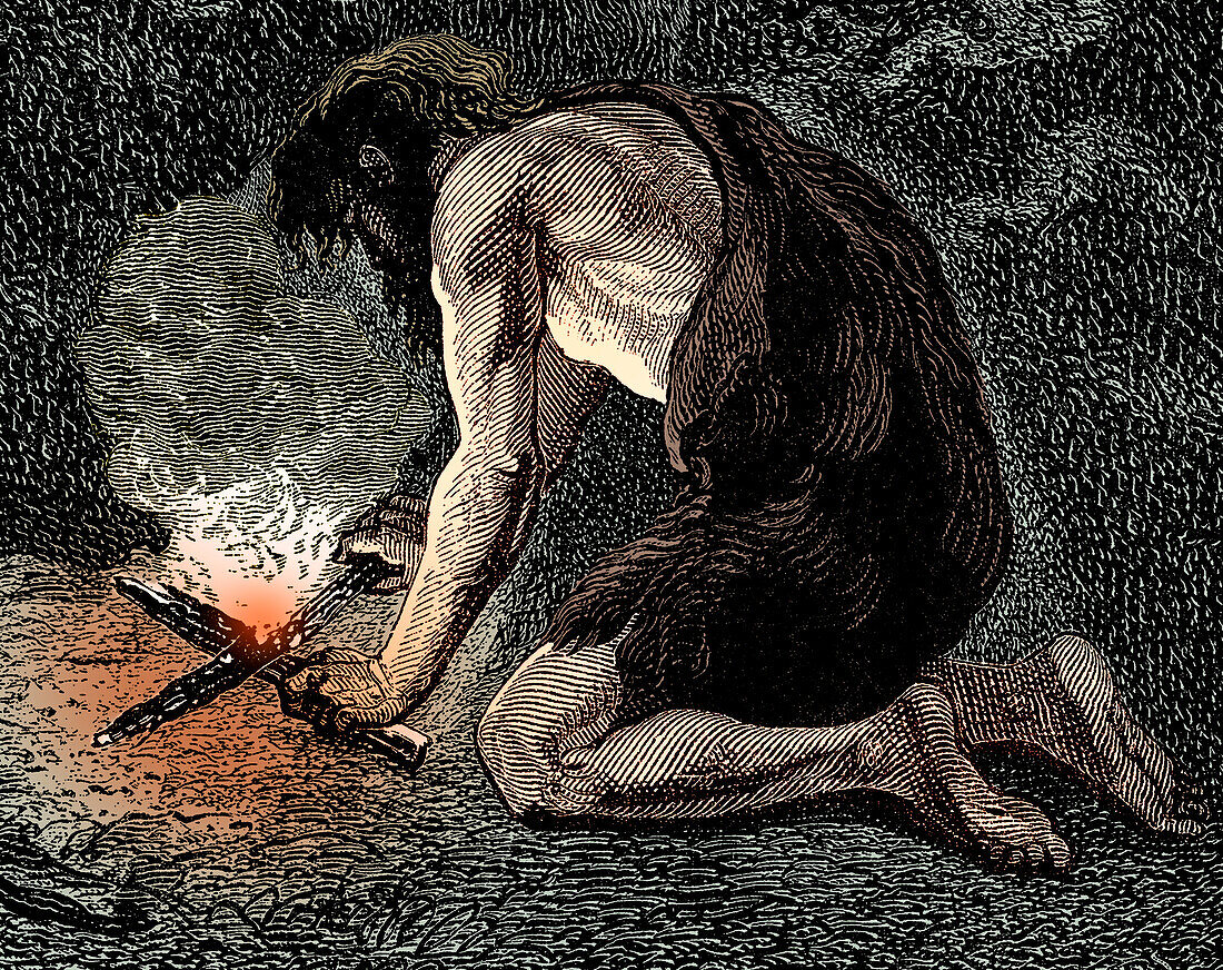 Prehistoric man, Stone Age control of fire