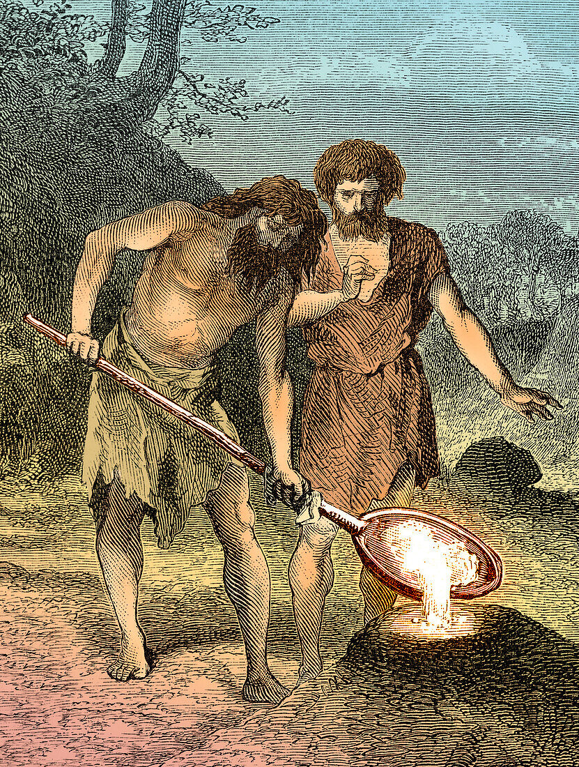 Prehistoric man, Bronze Age smelting