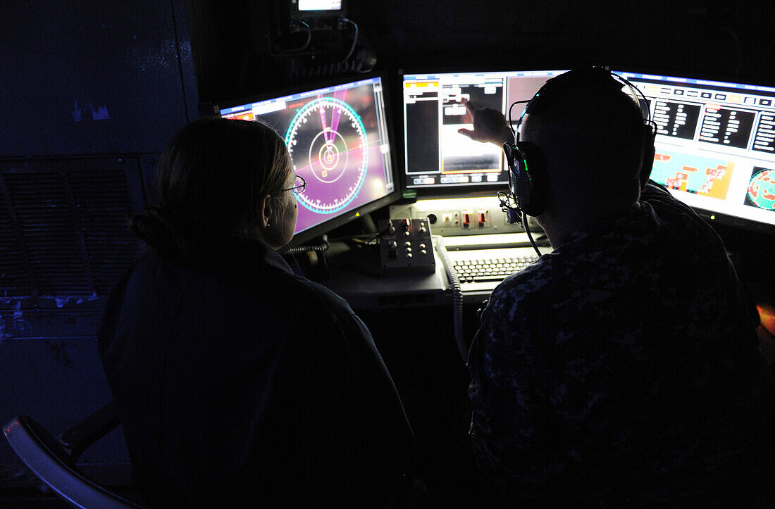 USS Ponce conducting Laser Weapon System demonstration