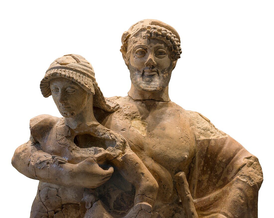 Statue of Zeus abducting the boy Ganymede