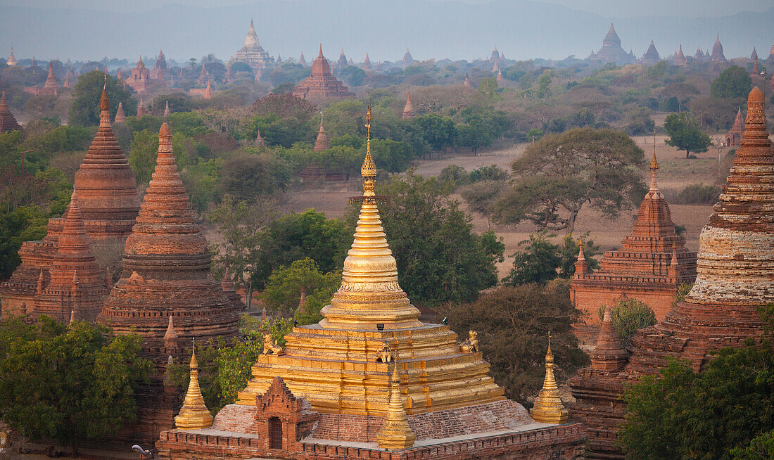 Stupas, Bagan, Myanmar