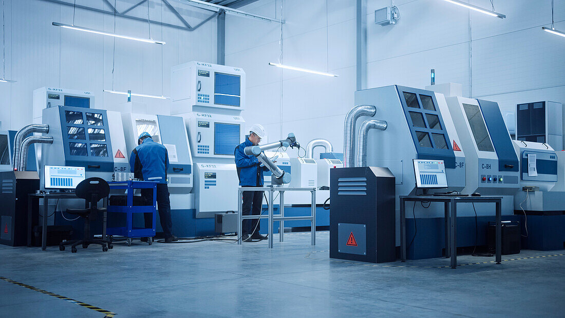 Workers in a factory