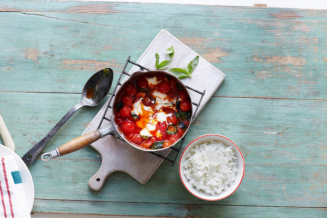 Quick tomato curry