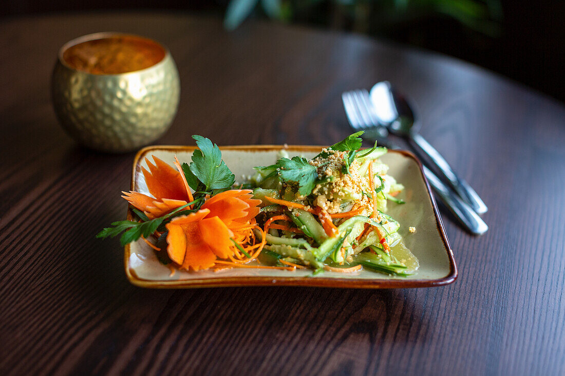 Thai stir-fried vegetables