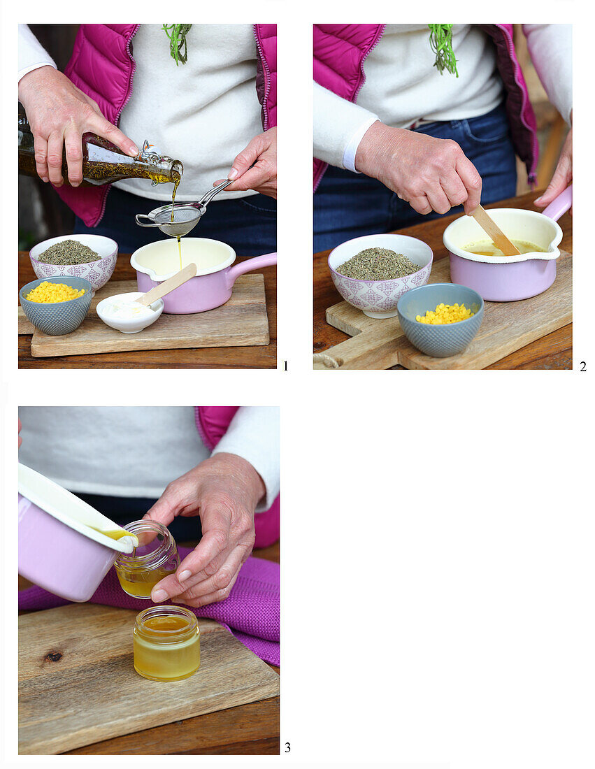 How to make thyme ointment