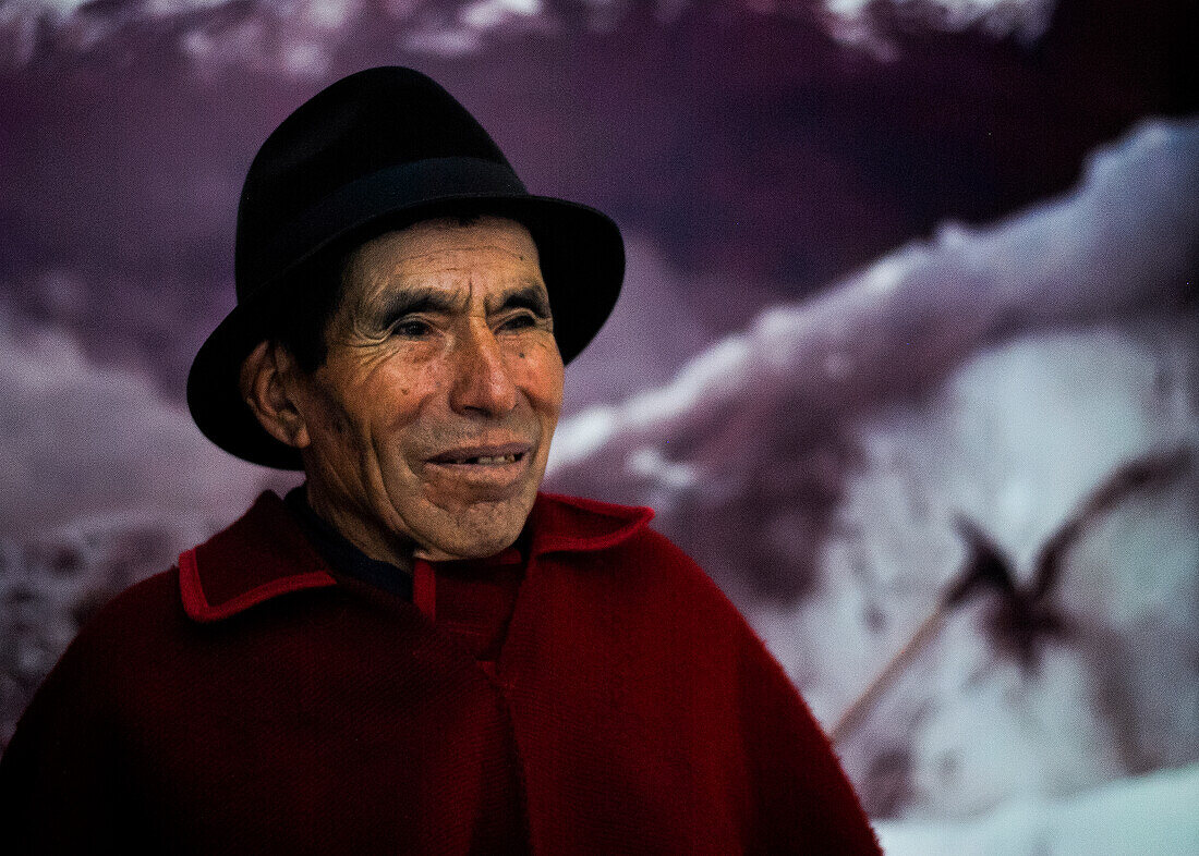 Ice merchant of Chimborazo volcano, Ecuador