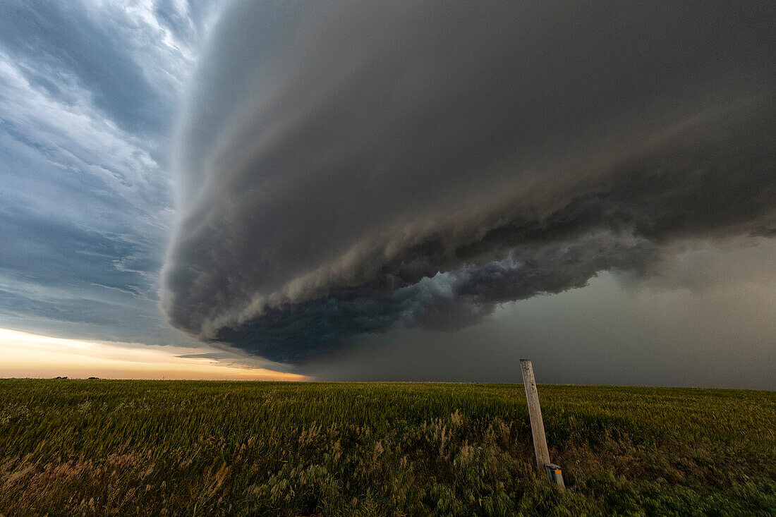 Shelf cloud, Oklahoma, USA